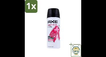 1 x Axe - Deodorant Bodyspray - 48hrs Non Stop Fresh - Anarchy For Her - Rose & Bergamot - 150 ml- Axe Anarchy For Her - Deodorant Bodyspray - Rose & Bergamot - 48h Fresh - Geur