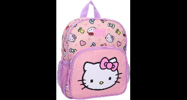 Hello Kitty Rugzak - Polyester - Roze - Kinderen - 29 x 23 x 10 CM