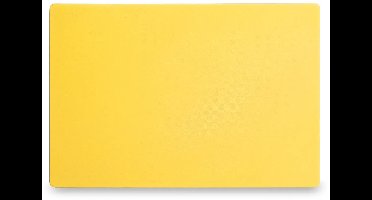 Cookinglife Snijplank HACCP Geel 40 x 30 cm HDPE – Voor Gevogelte – Duurzaam
