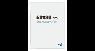 Your Decoration - Puzzellijst 60x80 cm - Wit Hoogglans - Puzzellijst 1500-2000 stukjes - Kunststof Fotolijst - Annecy