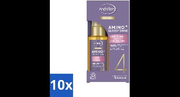 Andrélon – Finishing Oil – Pro Care Amino+ Glossy Shine – 50 ml - Bulkverpakking - 10 stuks