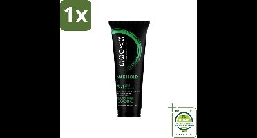 1 x Syoss - Max Hold - Haargel - Maximale Hold - 250 ml - Haar Gel - Maximale Hold - Styling Gel - Haar Styling - Syoss