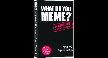 What Do You Meme? NSFW Pack Uitbreiding - Engelstalige versie - Party Spel