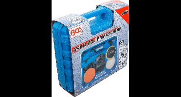 Accu Polijstmachine 100mm in koffer + accessoires