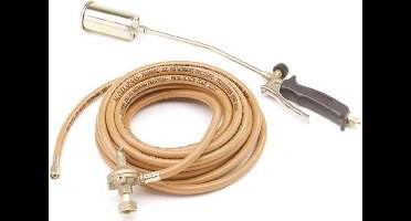 Gasbrander onkruidbrander propaan compleet met 5 meter slang