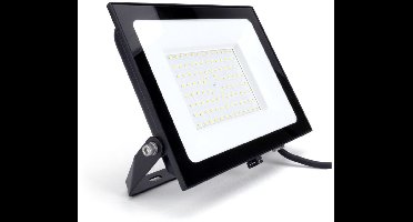 Integral LED Bouwlamp 100W 4000K Koel Wit 10000lm Zwart IP65 | Geen fitting | 100 watt | 25.000 Branduren