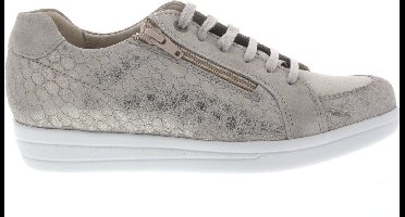 Dames Veterschoenen Xsensible Alia Taupe Taupe Metallic - Maat 4