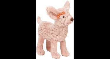 Happy Horse Hond Dana Knuffel 15 cm - Roze - Baby knuffel
