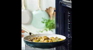 Greenpan Padova koekenpannenset - 3 delig - Taupe, groen