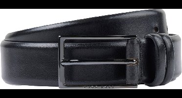 BOSS leren heren riem - zwart