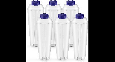6 waterfilters - Geschikt Geschikt voor DLSC002, Magnifica S, ECAM, ESAM, ETAM, EPAM, Primadonna volautomatische koffiemachines