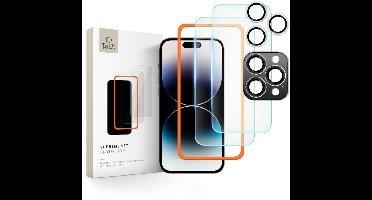 Tech-Protect Gehard Glas 3-Pack Voor Iphone 16 Pro Schermbescherming Supreme