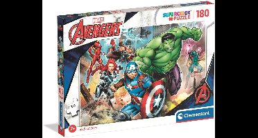 Clementoni - Puzzel - 180 Stukjes - Avengers - Puzzel Voor Kinderen - Vanaf 7 Jaar