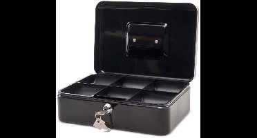 MAUL Geldkist Munteninzet 19 x 25 x 9 cm zwart