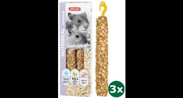 3x110 gr 2 st Zolux nutrimeal stick hamster haver