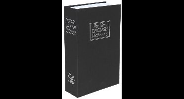 Gerimport Kluis in boekvorm - Engels geheim boek - incl. 2x sleutels - 24 x 15 x 5 cm