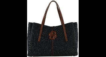 BOSS Schoudertas Anett Tote Bag Open Blue Donkerblauw