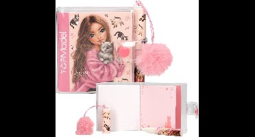 Depesche - TOPModel notitieboek met pen - FUR EVER FRIENDS - 1 stuk