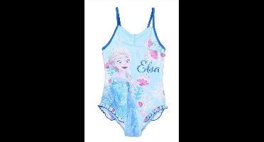 Disney Frozen Badpak - Elsa - Blauw - maat 122/128