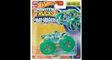 Hot Wheels Monster Jam truck Gunkster - monstertruck 9 cm schaal 1:64