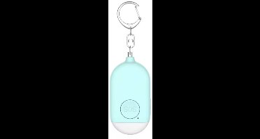 New Age Devi - Persoonlijk alarm - 130 DB - zelfverdediging - LED lamp - noodsignaal - Sleutelhanger - Blauw