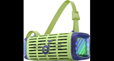 soundcore Boom 3i van Anker – Robuuste outdoorluidspreker, Bluetooth-luidspreker, waterdicht IP68, 50 W BassUp™ 2.0-geluid, Bluetooth 5.3, 16 uur speeltijd, lichtshow + TWS-stereo, kajakken, vissen, kamperen