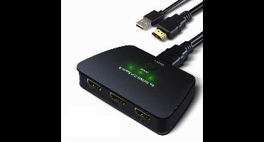 HDMI-schakelaar 3x1 met HDR 3D 4K