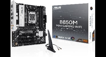 ASUS B850M MAX GAMING WIFI AMD B850 Socket AM5 micro ATX