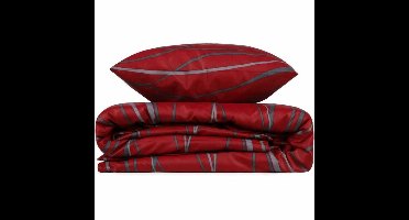 Dekbedovertrek set Rood Bed van 200 3 Onderdelen