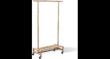 vidaXL - Kledingrek - bamboe