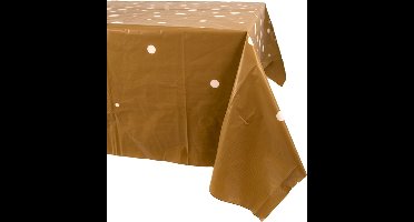 Party table ware - Tafelkleed gold/white