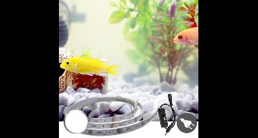 Aquarium Led Verlichting - Koud Wit licht - 70 t/m 100 cm - Complete set met snoerschakelaar - Aquarium Led strip