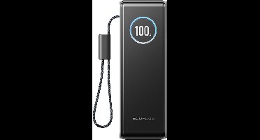 EcoFlow RAPID powerbank 25.000 mAh met ingebouwde kabel - Zilver