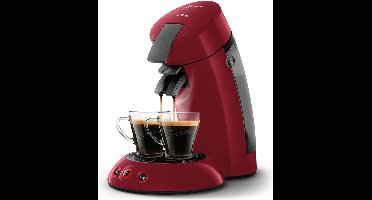 Senseo Original HD6553 Vrijstaand Half automatisch Koffiepadmachine 0.7l Rood