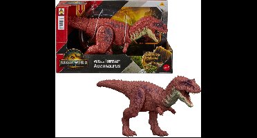 Mattel Jurassic World Rebirth - Wild Brullende - Aucasaurus