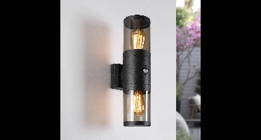 Veelzijdige buitenlamp Calais met sensor