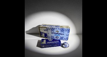 Wilhelmina Pepermunt - Mints 3 (drie) Schuifbakjes inc. navulling - Vegan
