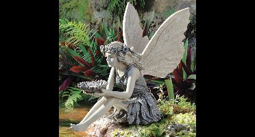Elves Figures Decoration Figurine Resin Handicraft Garden Ornament Sitting Magic Fairy Landscape Construction Angel Ornament