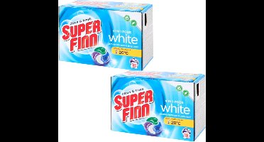Superfinn 4-in-1 pods White 18 wasbeurten X2