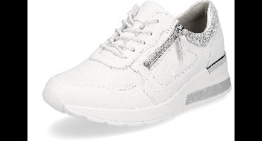 Waldläufer dames sportschoenen wit zilver 5