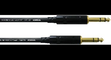 Cordial intro Stereojackkabel 9m Rean stekker CFM 9 VV - Stereo patch kabel