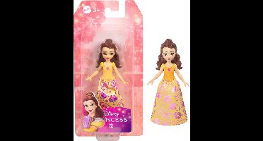 Disney Princess Belle Core Small Doll, Kleine pop, Vrouw, 3 jaar, Jongen/meisje, 95,4 mm, 50 g