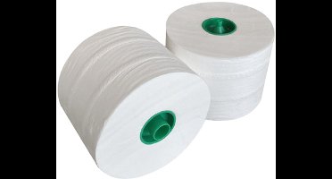 Toiletpapier cleaninq systeemrol 2laags 100m wit