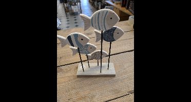 Wurm ensemble vissen Deco