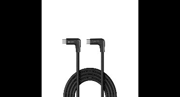 Lindy 32024 USB-kabel USB 3.2 Gen 2 (3.1 Gen 2) 1,5 m USB C Zwart