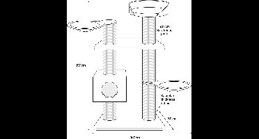 Krabpaal Sylvester Donkergrijs