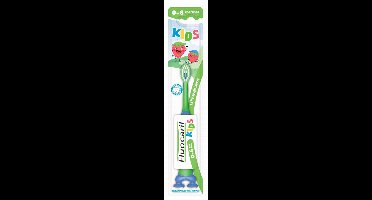 Fluocaril Kindertandenborstel 2-6 Jaar Extra Zacht (Kleur : Groen en blauw)