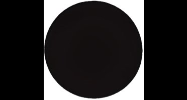 Sticker Zwart rond -Sticker-Etiket- 25 mm rond / 1000st.