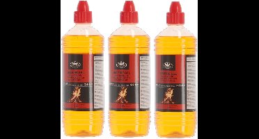 Fancy Flames Bio Aanmaakgel - 3x - 1 liter - aanmaak gel - vuurstarter - BBQ accessoires