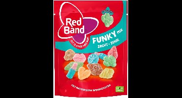 Red Band Snoepmix Funky zak - 10 x 215 gram